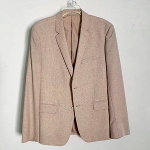 Beige Sports Jacket / Blazer; Excellent Condition; Lined; Size XL